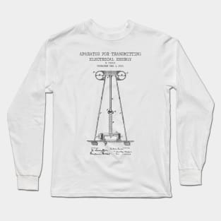 TESLA ENERGY TRANSMITTER Long Sleeve T-Shirt